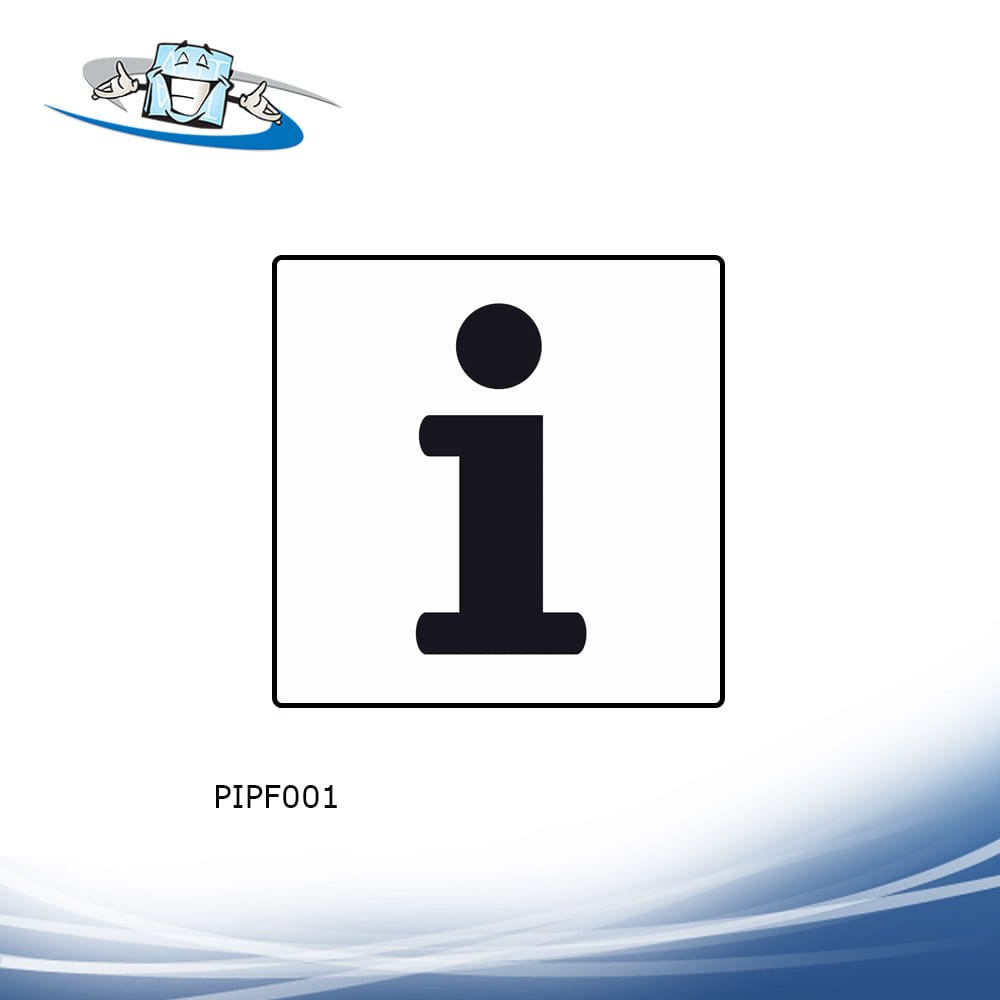 Secure Drop - Segnaletica di sicurezza adesiva con effetto 3D