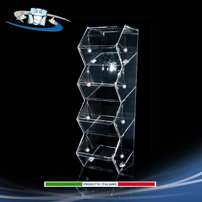 Porta caramelle, contenitori in plexiglass da banco