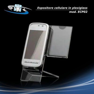 Espositore Telefono in plexiglass -  modello ECP02