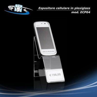 Espositore Telefono in plexiglass -  modello ECP04