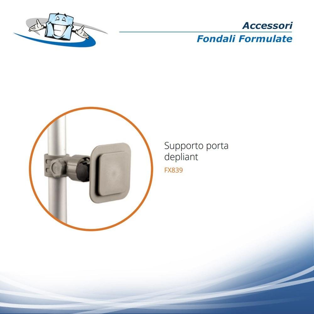 supporto per depliant