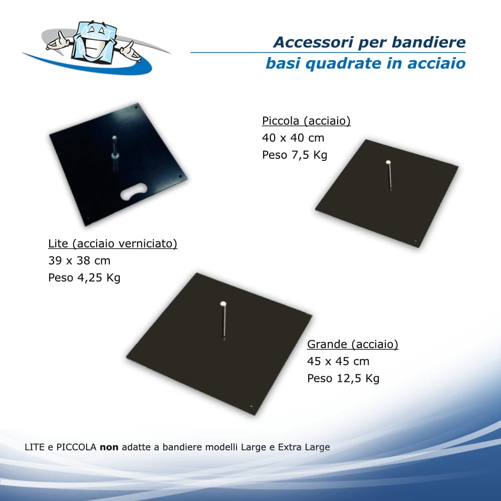 Accessorio Bandiere pubblicitarie a vela Zoom+Feather con personalizzazione inclusa