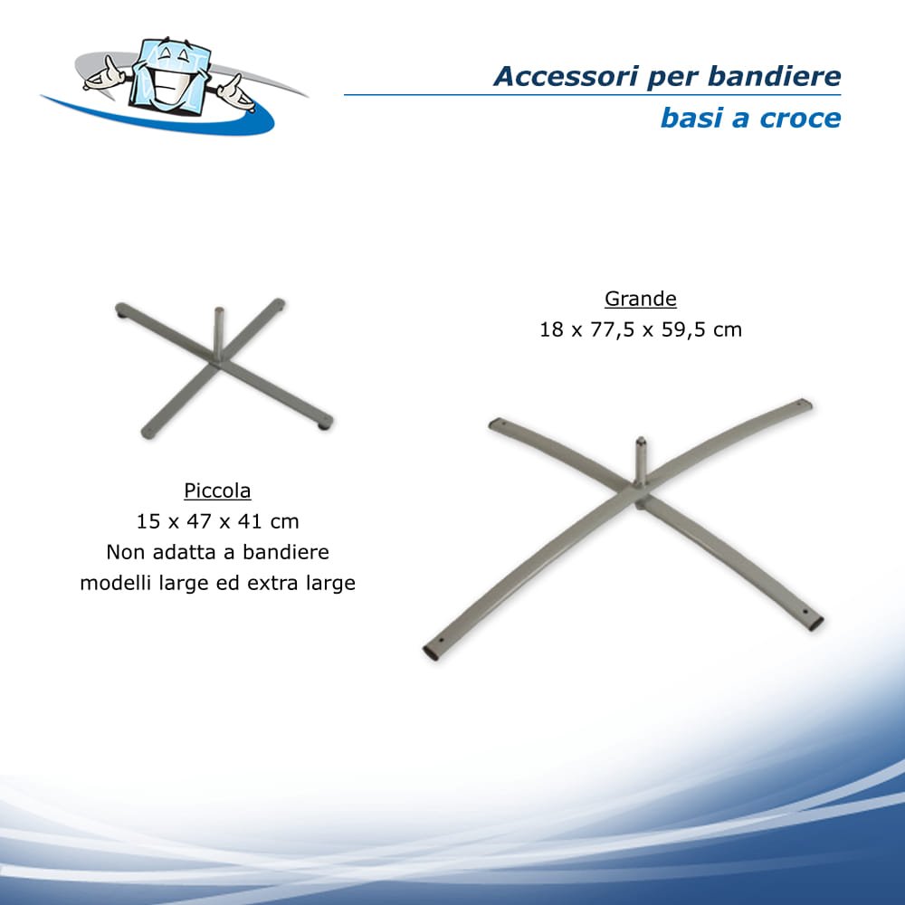 Accessorio Bandiere pubblicitarie rettangolari Zoom+Edge con personalizzazione inclusa