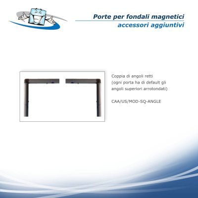 Modulate - Fondali magnetici componibili con grafica su tessuto personalizzata