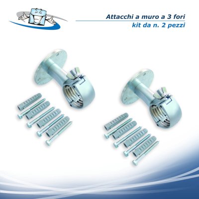 Monsterframe - Attacco murale per Cornice a 3 fori