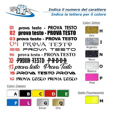 Scritte adesive per tessuti personalizzate Termoadesivi applicabili anche con ferro da stiro