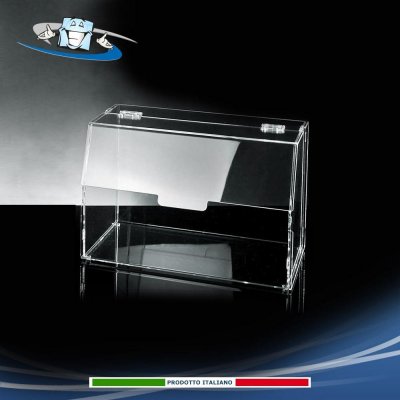 Cassetta bar in plexiglass Vetrinetta contenitore con sportello