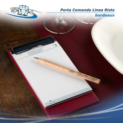 Linea Risto - Porta comanda (11x21 cm) in PVC anallergico