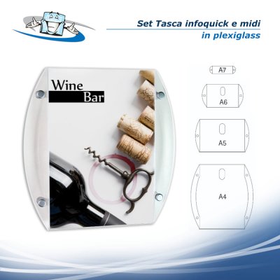 Set infoquick & midi - Set completo per segnaletica di sicurezza in vari formati