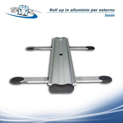 Thunder 2 - Espositore Roll up bifacciale da esterno con personalizzazione inclusa