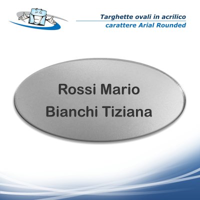 Targhe ovali commemorative personalizzate in plexiglass lapidi loculi panche inginocchiatoi chiese