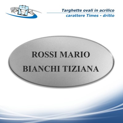 Targhe ovali commemorative personalizzate in plexiglass lapidi loculi panche inginocchiatoi chiese