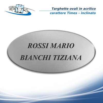 Targhe ovali commemorative personalizzate in plexiglass lapidi loculi panche inginocchiatoi chiese