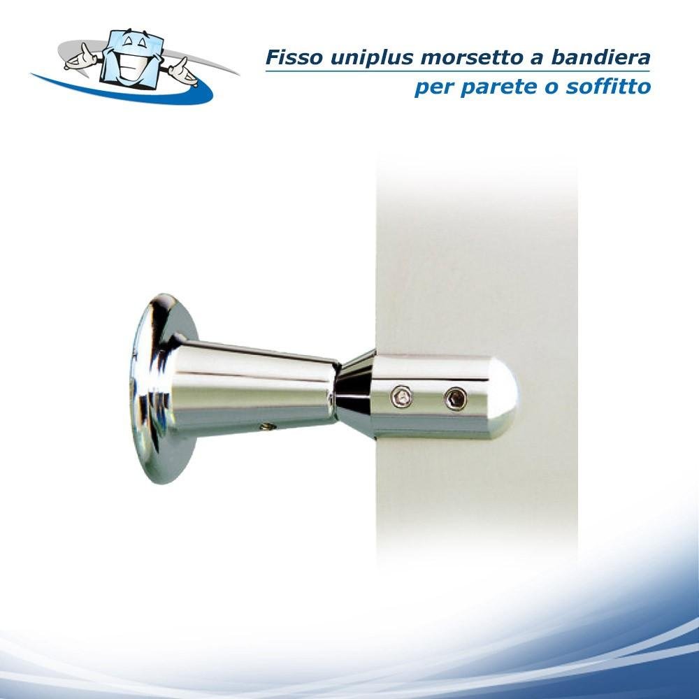 Fisso uniplus - Morsetto a bandiera per parete o soffitto