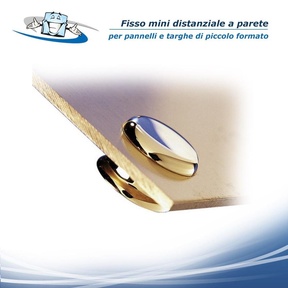 Fisso mini - Sistema a brugola  per piccoli formati in varie finiture