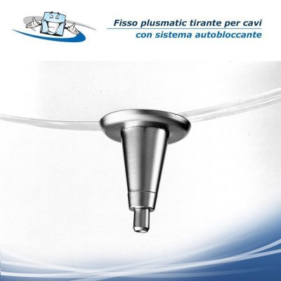 Fisso plusmatic - Tirante per cavi con sistema autobloccante