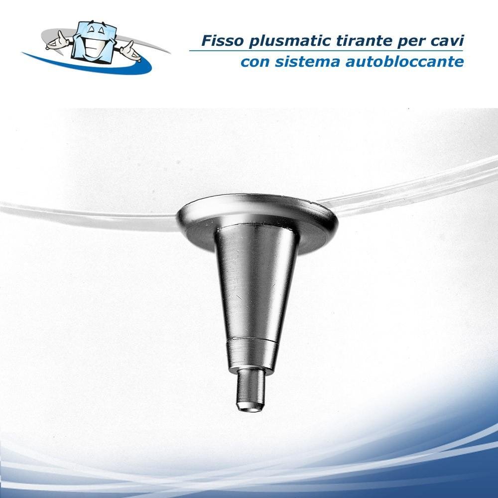 Fisso plusmatic - Tirante per cavi con sistema autobloccante