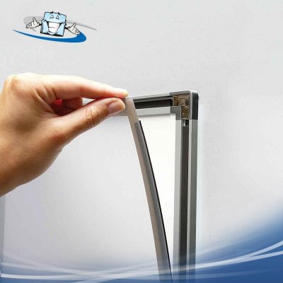 Magnedoor slim - Cornice per poster a chiusura magnetica con personalizzazione inclusa