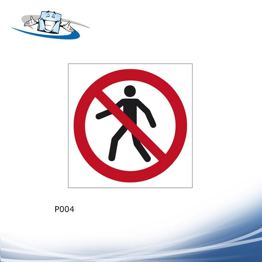 Secure drop - Segnaletica di sicurezza adesiva con effetto 3D