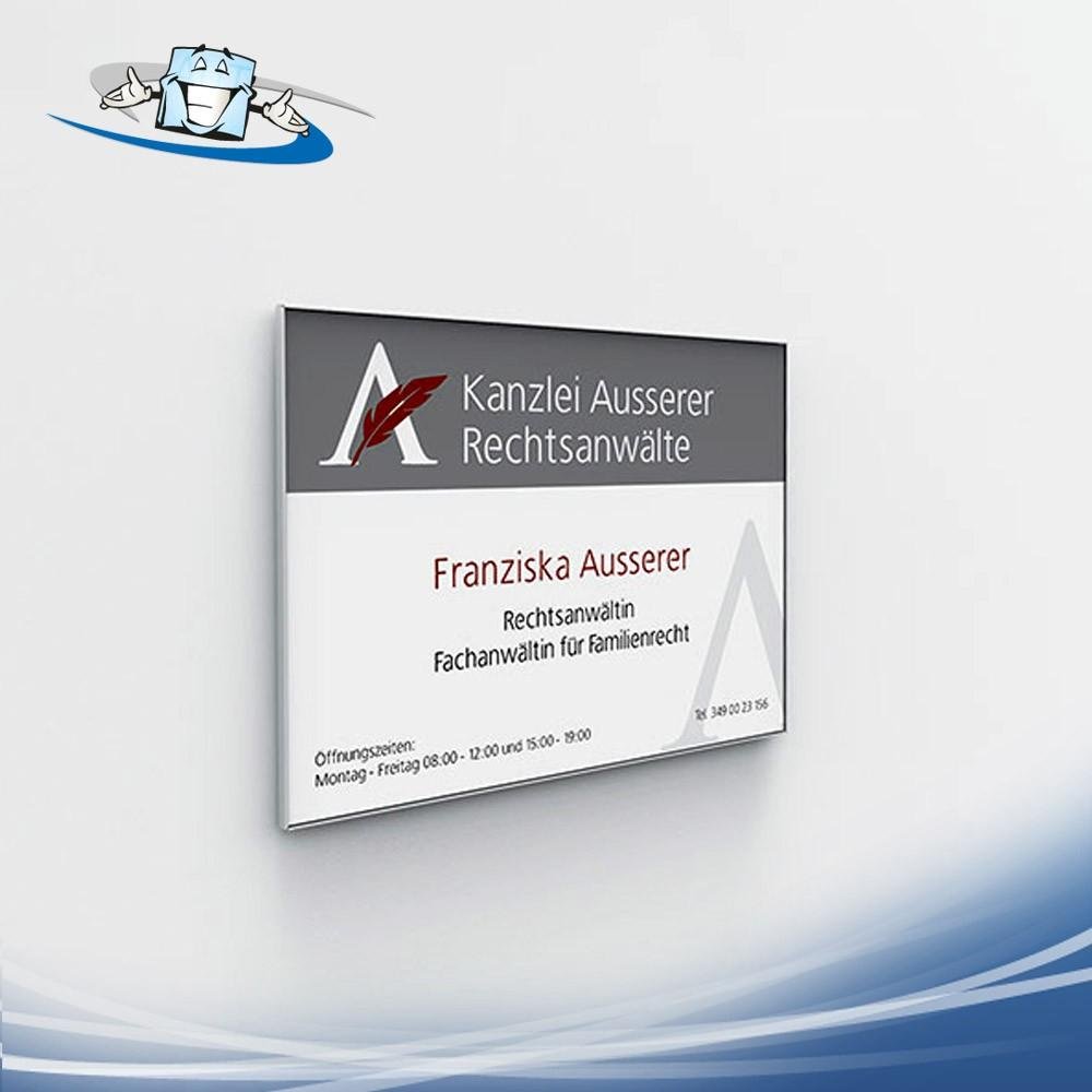 Magneto sign - Pannello di segnaletica a muro magnetico invisibile in vari formati