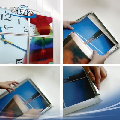 Cornice a scatto clipper per poster a parete in vari formati