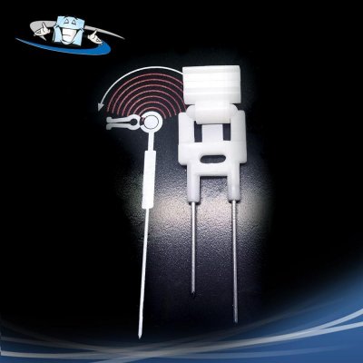 Segnaprezzi Pescheria con Spillo Doppio in plastica con punte in acciaio inox