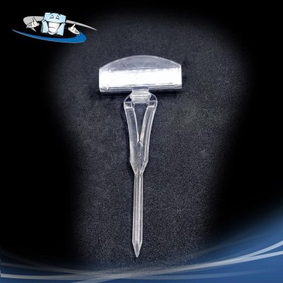 Segnaprezzi Pescheria in plexiglass con spillone orientabile