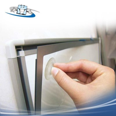 Magnedoor - Cornice per poster con chiusura magnetica in alluminio in vari formati