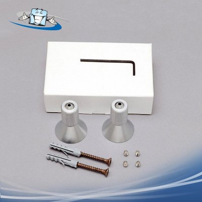 Fly Fix - Sistema di fissaggio a soffitto universale tiranti per cavi di acciaio in diverse finiture