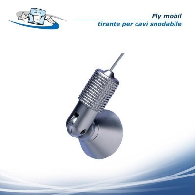 Fly mobil - Tirante per cavi snodabile in varie finiture
