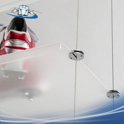 Soistes pod - Supporto per due ripiani su cavi