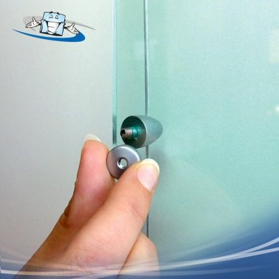 Fly front - Pinza per cavo per pannelli regolabile montaggio frontale