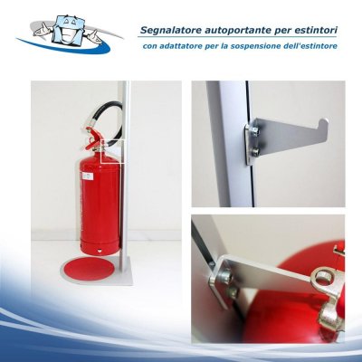Fireman 2100 - Segnalatore autoportante per estintori