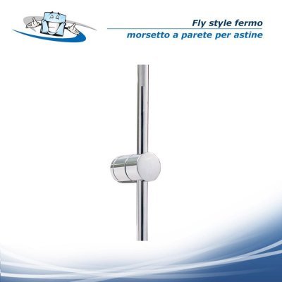 Fly style fermo - Morsetto a parete per astine