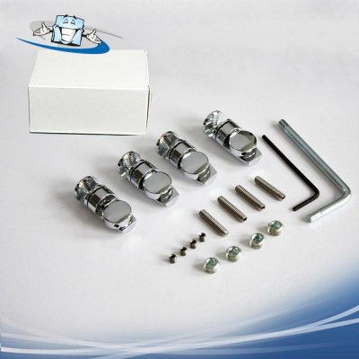 Fly style lato morsetto laterale regolabile per pannelli su astine