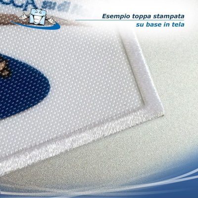 Patch e Toppe stampate a sublimazione su tessuto con termoadesivo o velcro