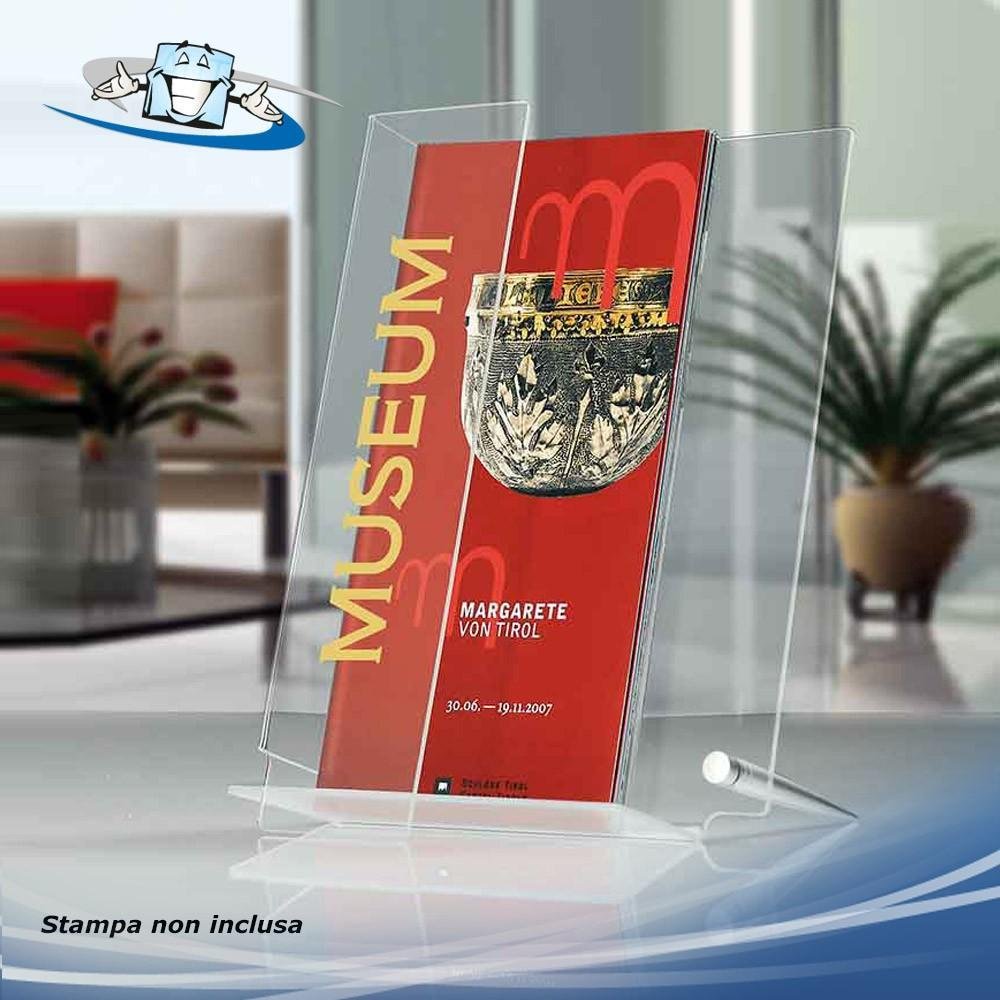 Twister box - Espositore porta depliant da banco in diversi formati