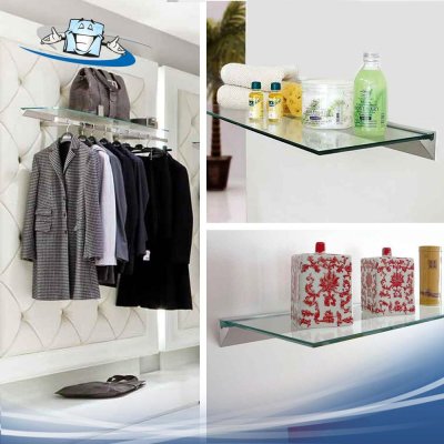 Ripiano rail - Binario a parete in alluminio per supporto ripiani