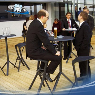 Miura Table - Tavolo impilabile e pieghevole per esterno e interno in diversi colori