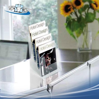 Taymar counter multi - Tasca porta depliant multiplo per il montaggio a muro e da banco in diversi formati