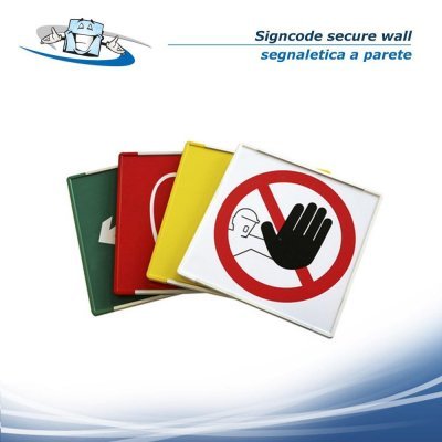 Signcode secure wall - Segnaletica di sicurezza a parete