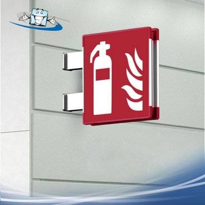 Signcode secure flag - Segnaletica di sicurezza a bandiera in alluminio