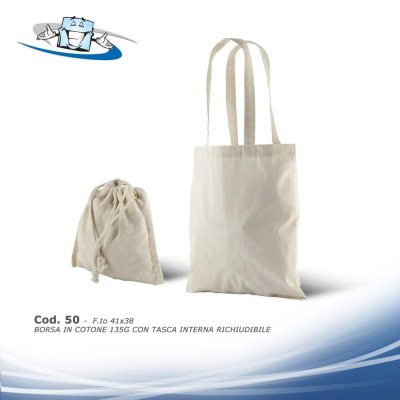 Borse shopping e sacchi in cotone e tela canvas personalizzabili con il vostro logo