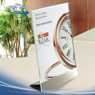 Snaprex - Espositore da banco con tasche in plexiglass in vari formati