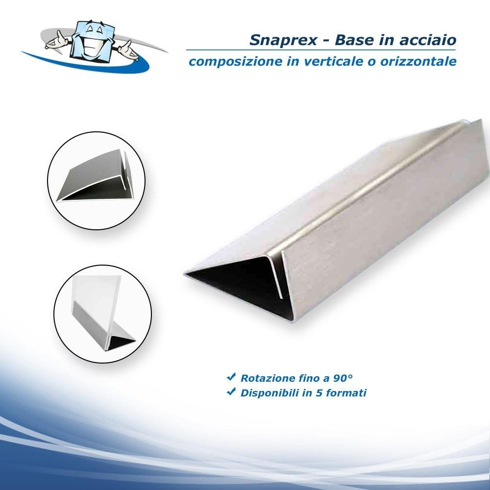 Base Snaprex - Supporto listini da banco in vari formati