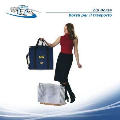 Zip Borsa - borsa per il trasporto in diverse dimenzoni