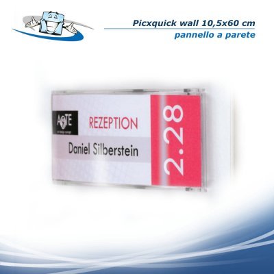 Pixquick wall - Pannello di segnaletica di direzione a parete