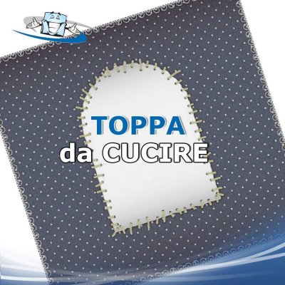 Patch e Toppe gommate in rilievo effetto 3D personalizzate da cucire - max 9 cm