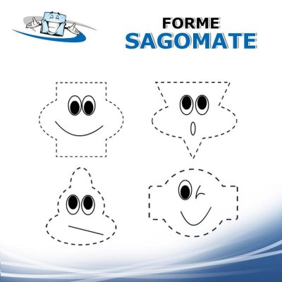 Patch e Toppe gommate in rilievo effetto 3D personalizzate forme sagomate - MAX 9 cm