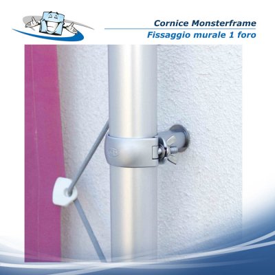 Monsterframe - Attacco murale per Cornice a 1 foro